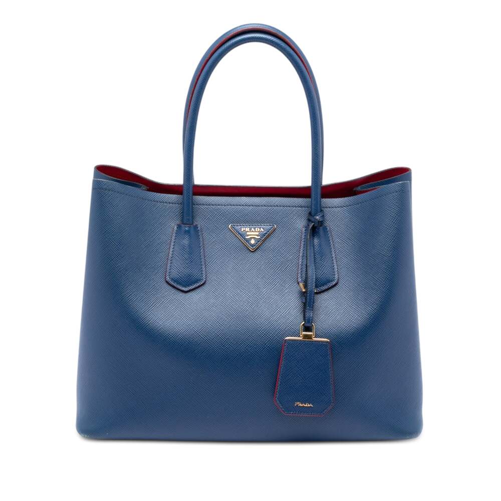 Prada Cuir Double Tote Saffiano Leather #250593P13B